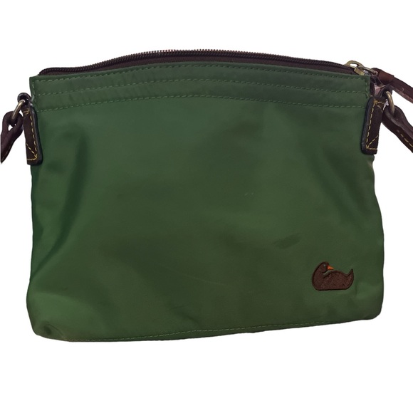 Dooney & Bourke Nylon Crossbody Pouchette Shoulder Bag Green 7x9x2  Small Pink - Picture 8 of 10